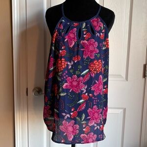 PAPERMOON Floral Halter Neck Top
